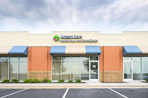 Urgent Care Northfield entrance