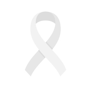 white ribbon