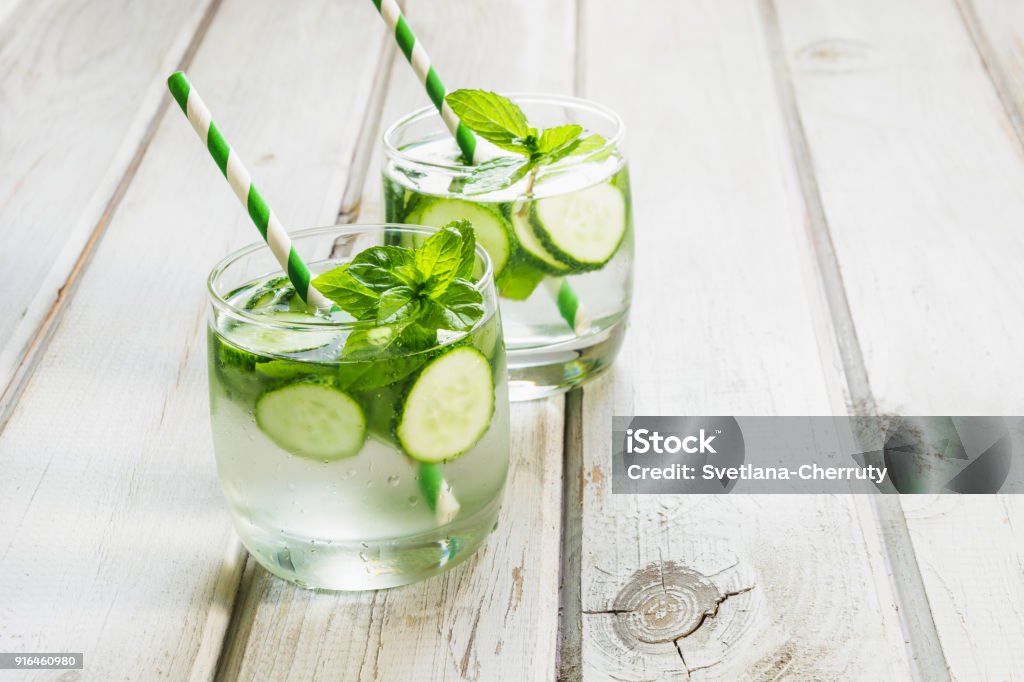 Cucumber Mint Water