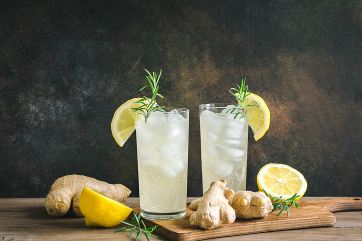 Lemon Ginger Water