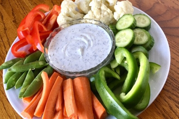 Greek yogurt dill dip