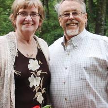 james plante with his wife