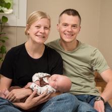 Haley Bulfer went way beyond morning sickness.