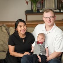 Ruth and Brian Garmaker waited a long time to meet their son. 