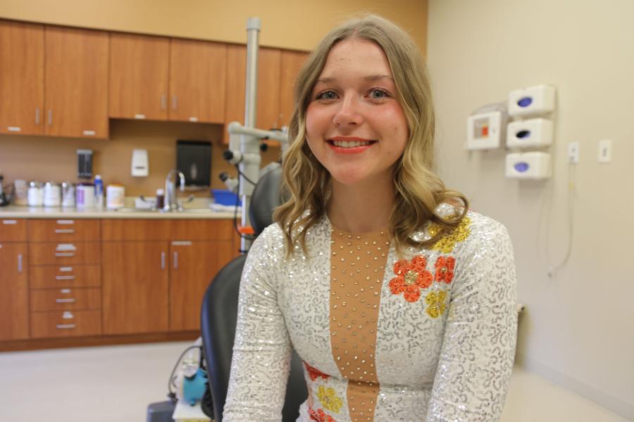 Olivia Storlie got an unlucky break . . . and then a lucky one.