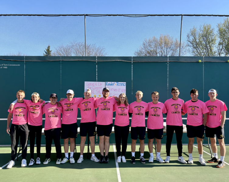NHS Boys Tennis Team Cancer Fundraiser