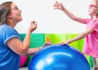 Pediatric rehabilitation session